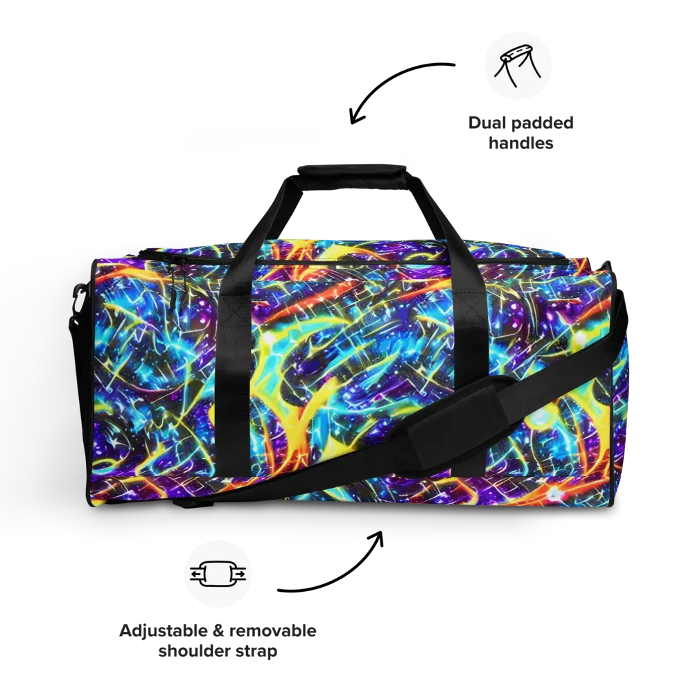 Mutant Nebula on Duffle Bag — Front