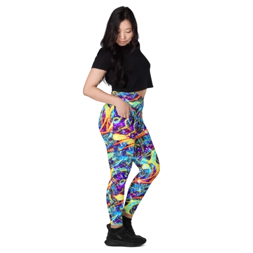 Mutant Nebula on a Leggings with Pockets