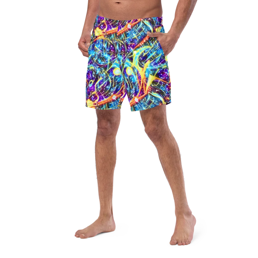 Mutant Nebula on Swim Trunks — Left Front