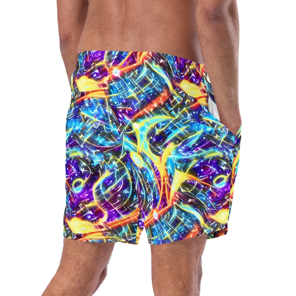 Mutant Nebula on Swim Trunks — Right Back