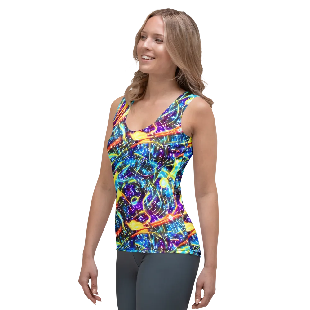 Mutant Nebula on Women's Tank Top — Left Front
