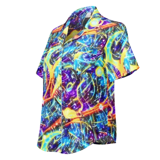 Mutant Nebula on a Women's Short Sleeve Pajama Top