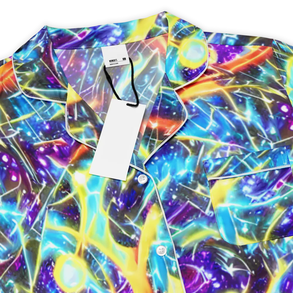 Mutant Nebula on Women's Short Sleeve Pajama Top — Product details
