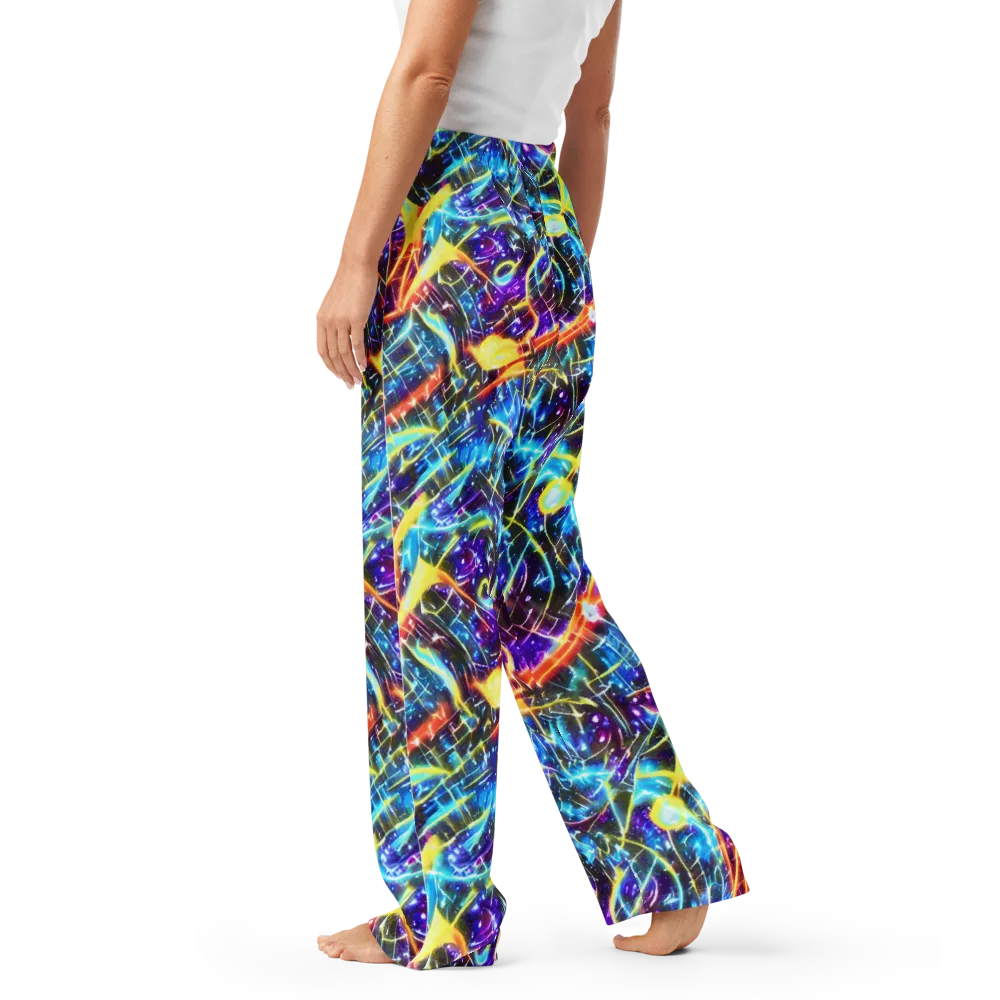 Mutant Nebula on Women's Pajama Pants — Left