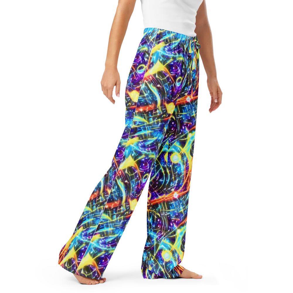 Mutant Nebula on Women's Pajama Pants — Right Front