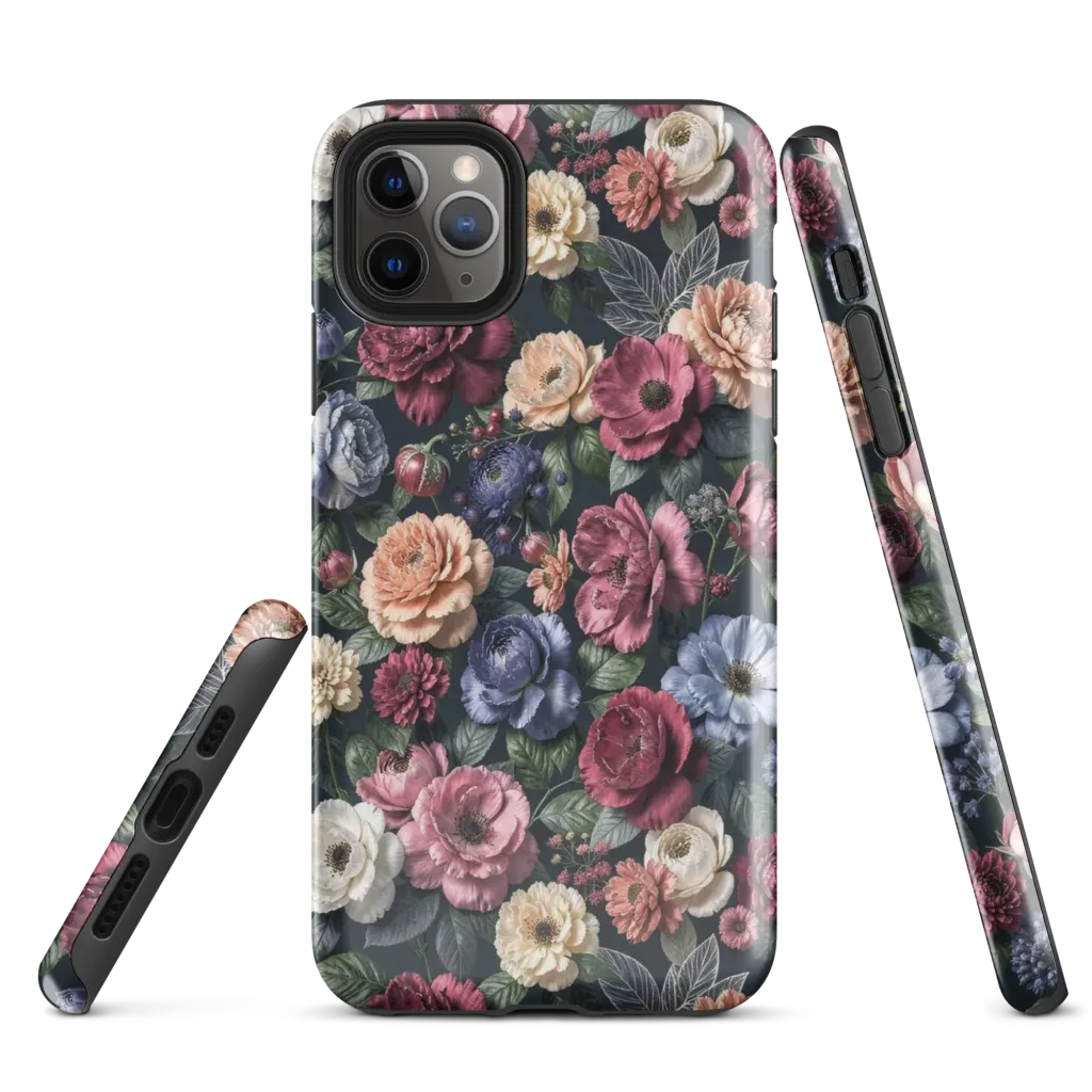 Dusky Botanica on Tough Case for iPhone® — Front