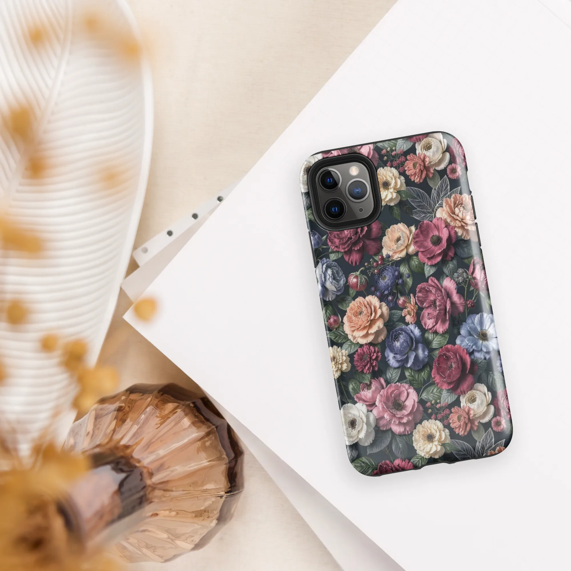 Dusky Botanica on Tough Case for iPhone® — Front