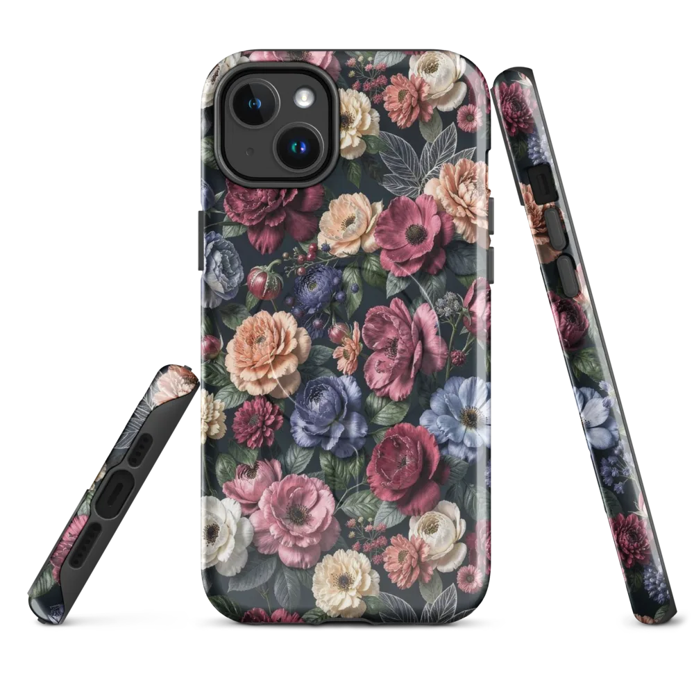 Dusky Botanica on MagSafe Tough Case for iPhone® — Front