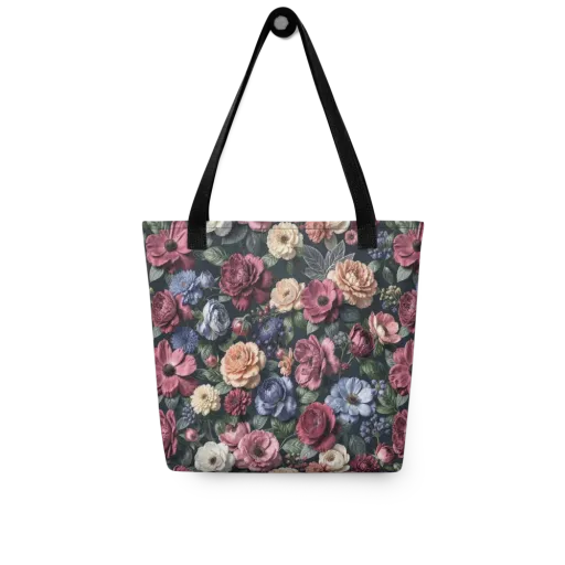 Dusky Botanica on a Tote Bag