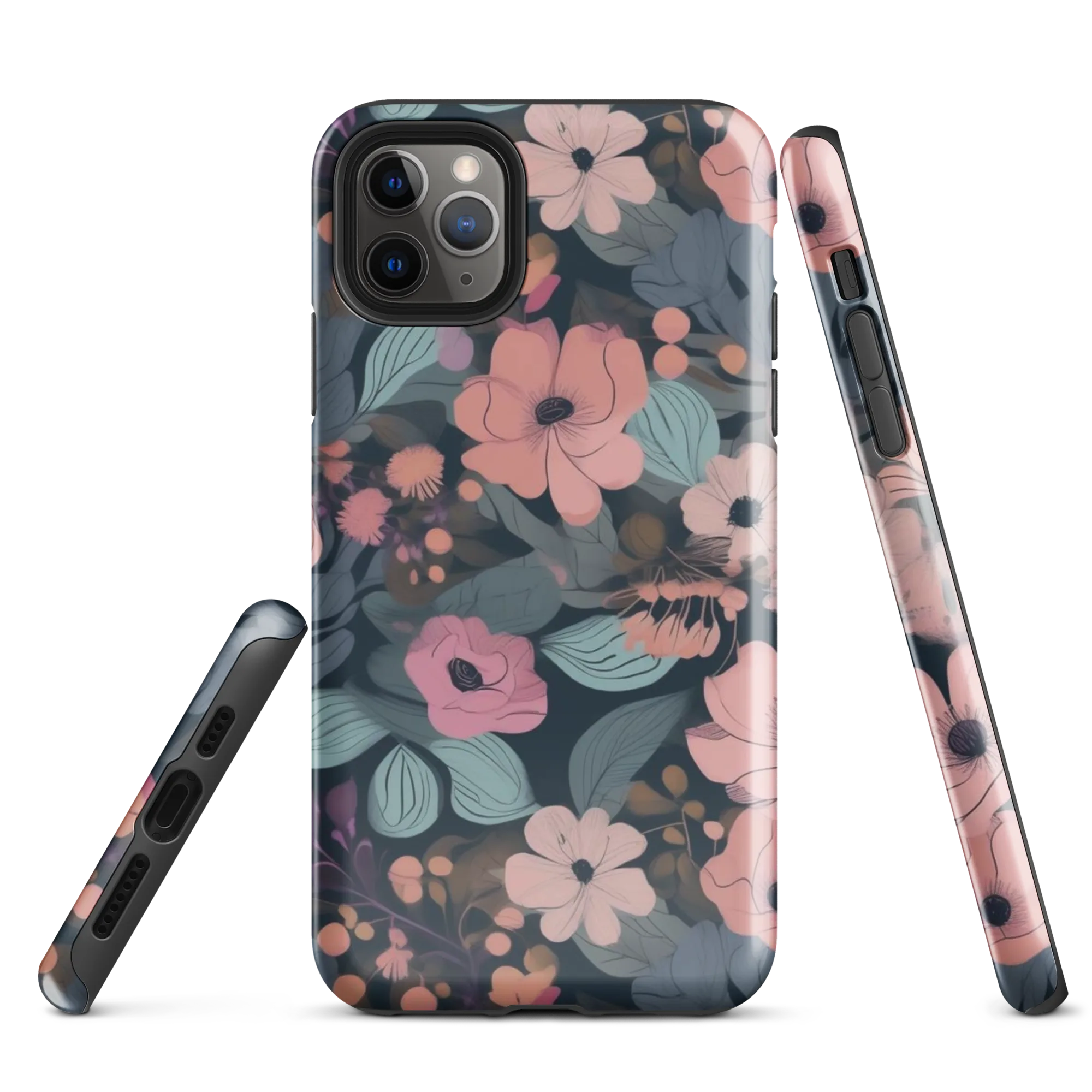 Midnight Poppy on Tough Case for iPhone® — Front