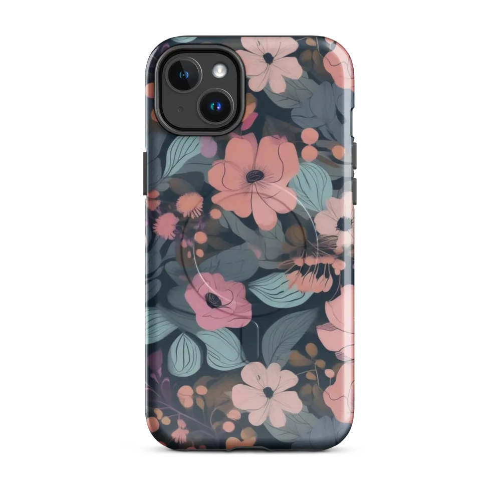 Midnight Poppy on MagSafe Tough Case for iPhone® — Front