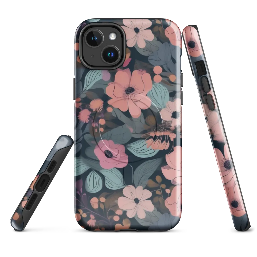 Midnight Poppy on MagSafe Tough Case for iPhone® — Front
