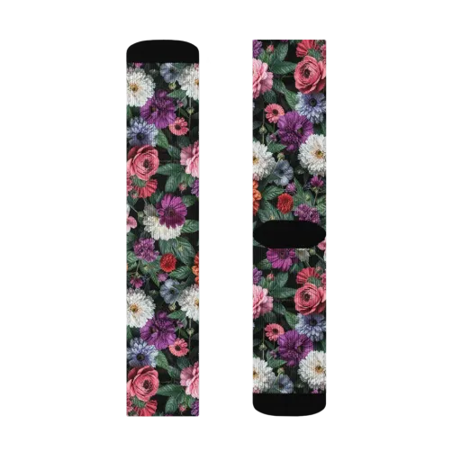 Dahlia Eclipse on a Socks