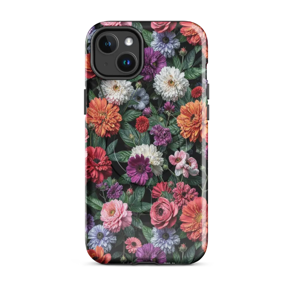Dahlia Eclipse on MagSafe Tough Case for iPhone® — Front