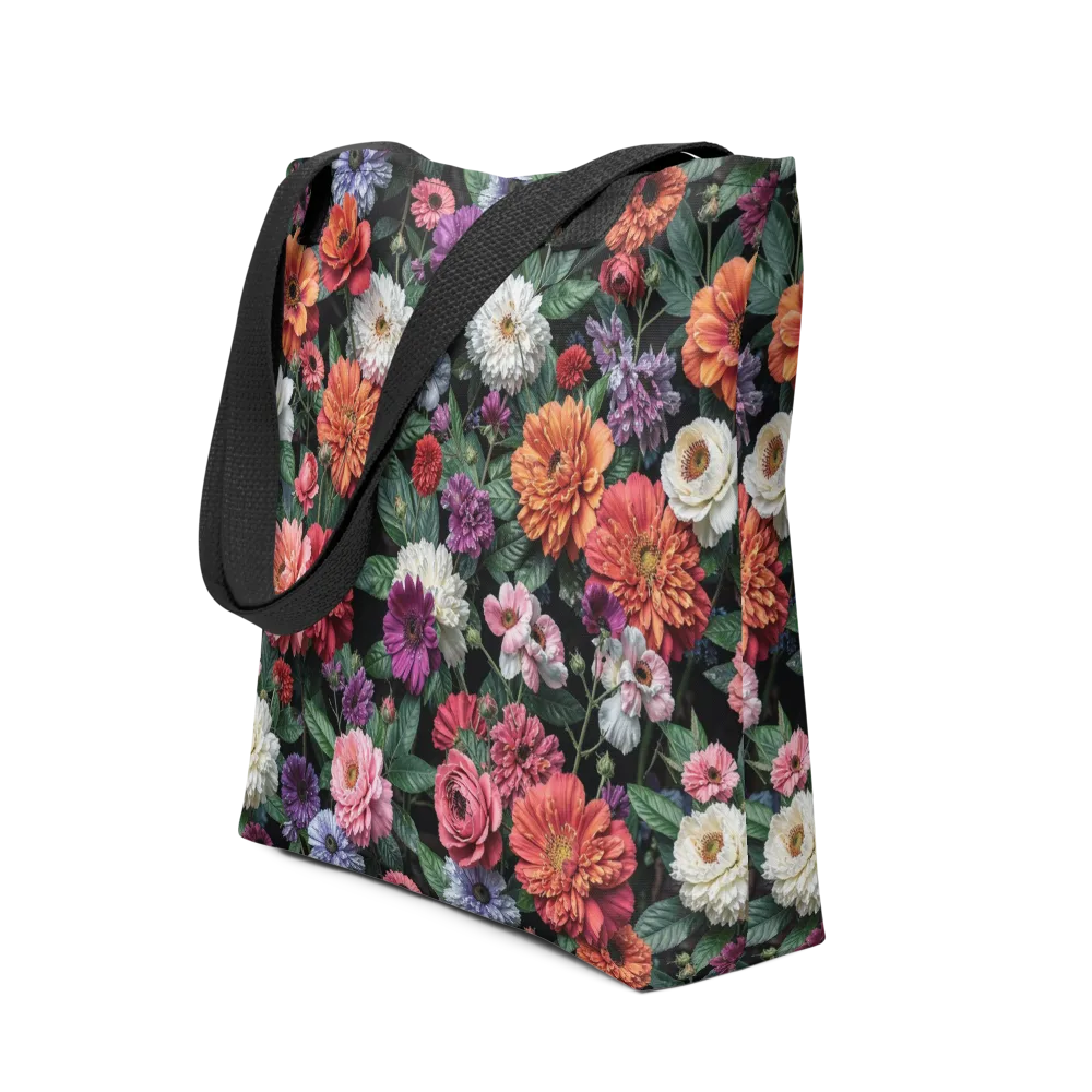 Dahlia Eclipse on Tote Bag — Front