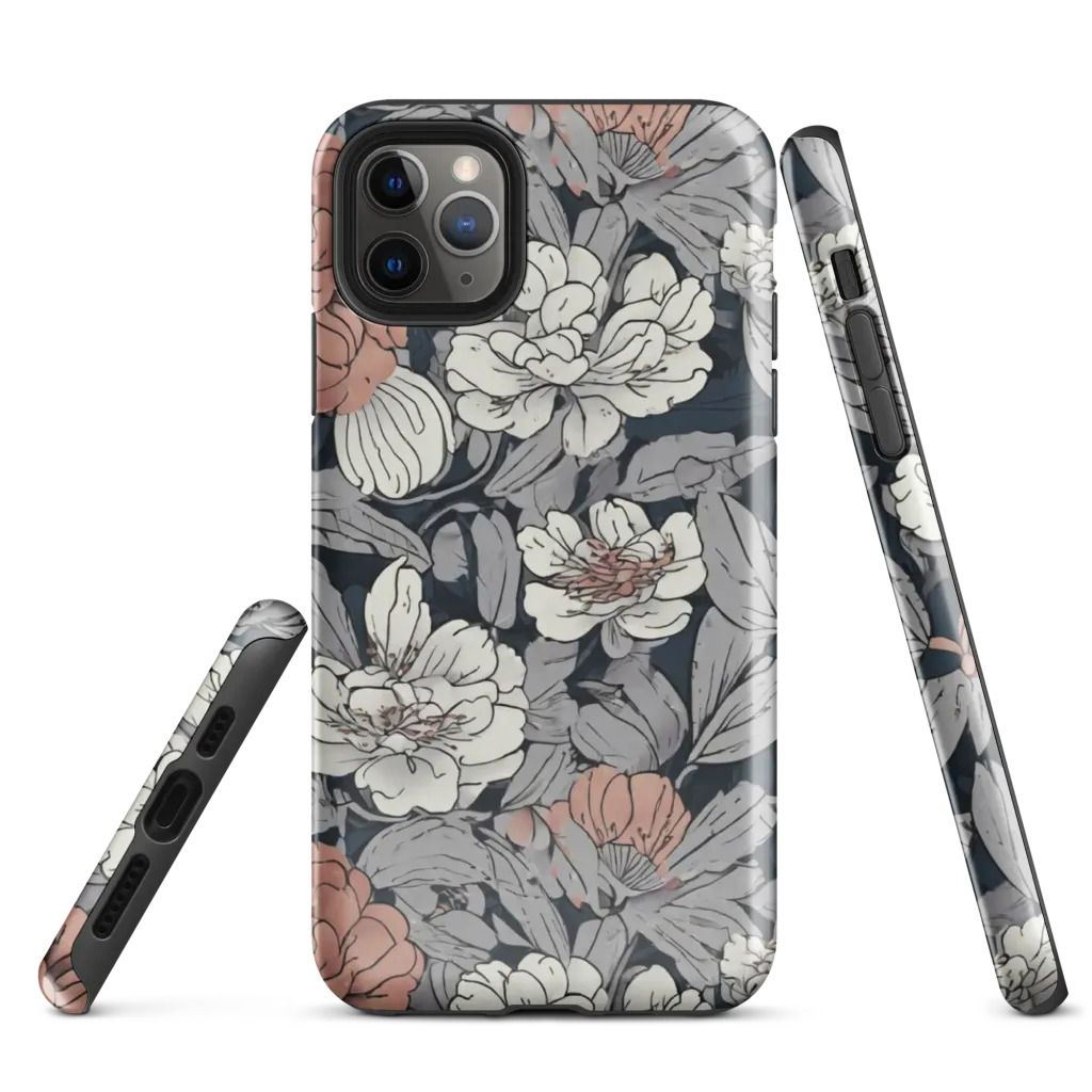 Blush Nocturne on Tough Case for iPhone® — Front