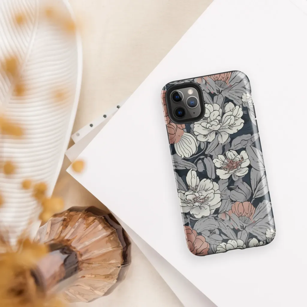 Blush Nocturne on Tough Case for iPhone® — Front