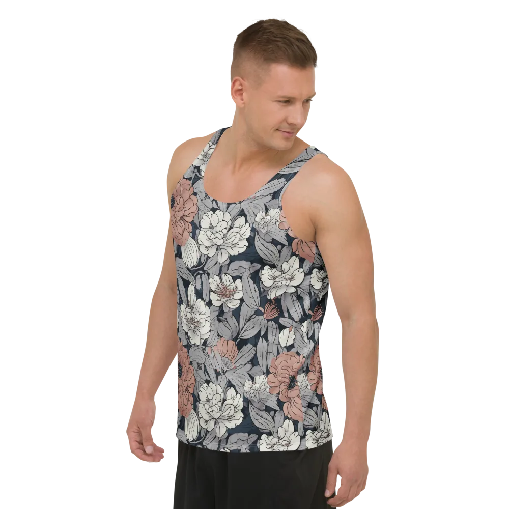 Blush Nocturne on Men's Tank Top — Left Front