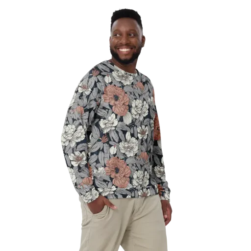 Blush Nocturne on a Sweatshirt