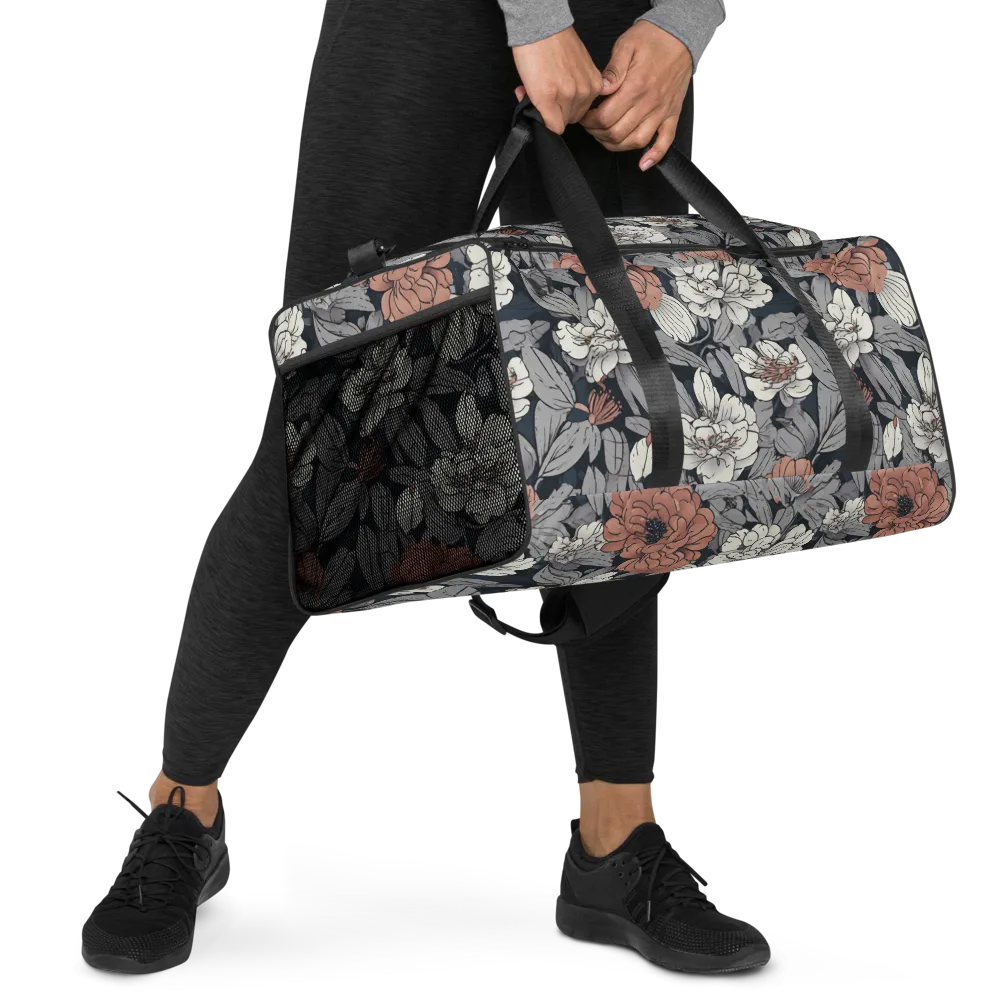 Blush Nocturne on Duffle Bag — Right Front