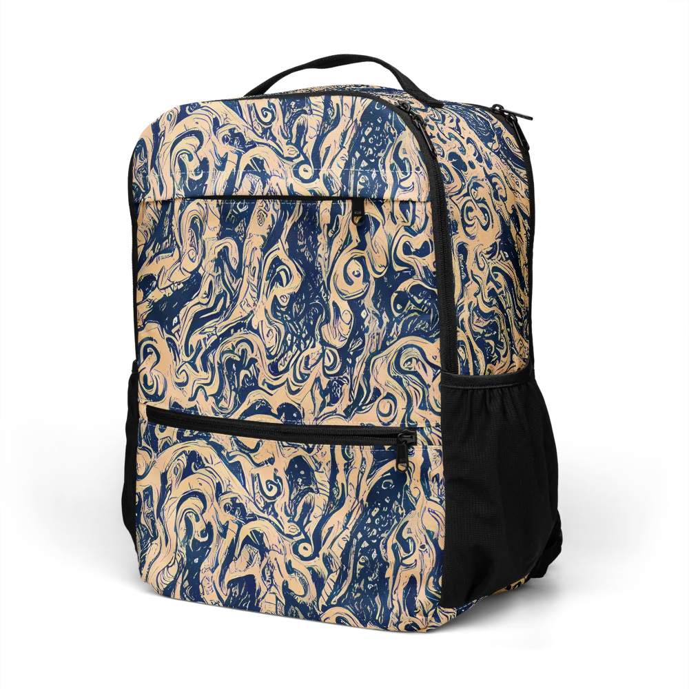 Doré Dreams on Utility Backpack — Left Front