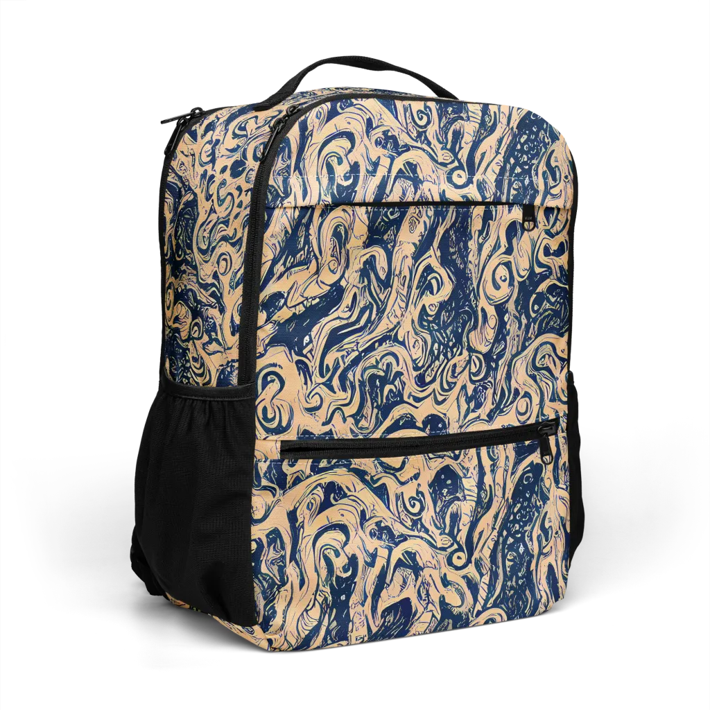 Doré Dreams on Utility Backpack — Right Front