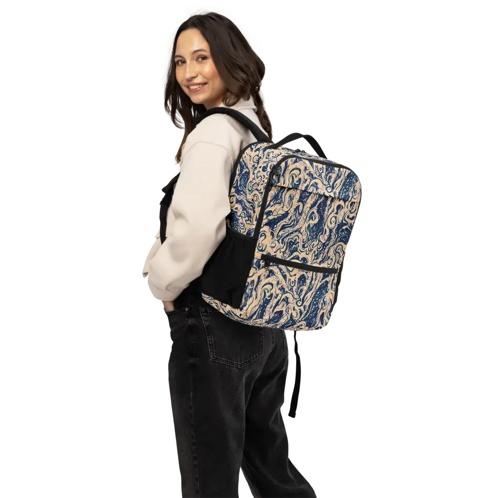 Doré Dreams on Utility Backpack — Back