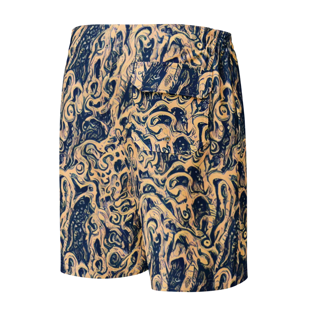 Doré Dreams on Men's Board Shorts — Back