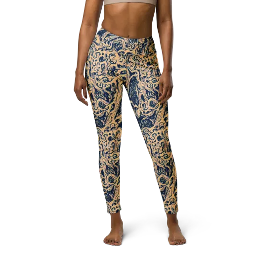 Doré Dreams on a Yoga Leggings