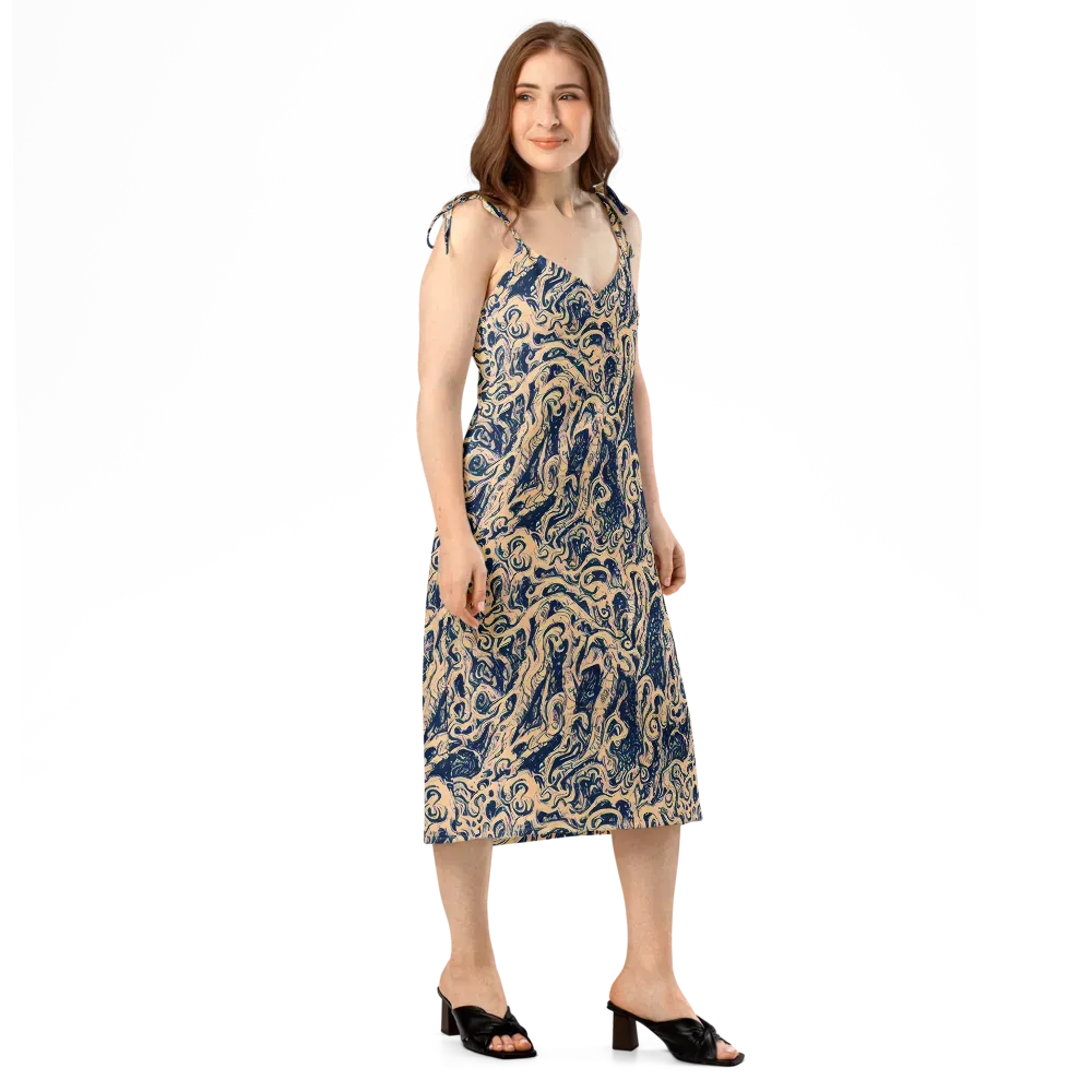 Doré Dreams on Slip Dress — Right Front