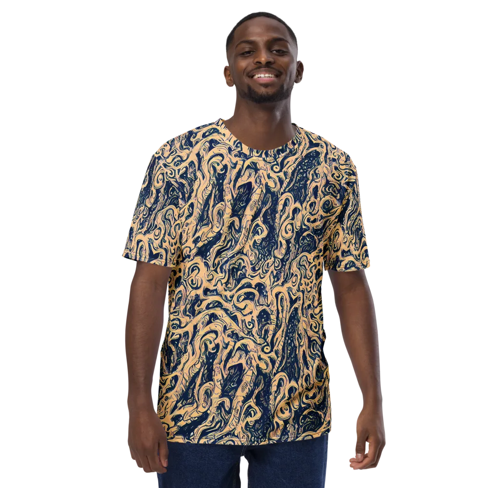 Doré Dreams on Men's Crew Neck T-Shirt — Front