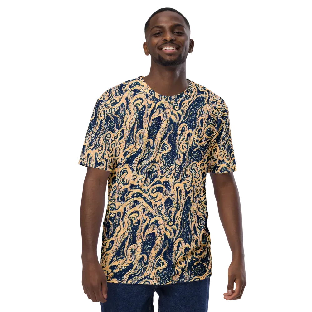 Doré Dreams on Men's Crew Neck T-Shirt — Front