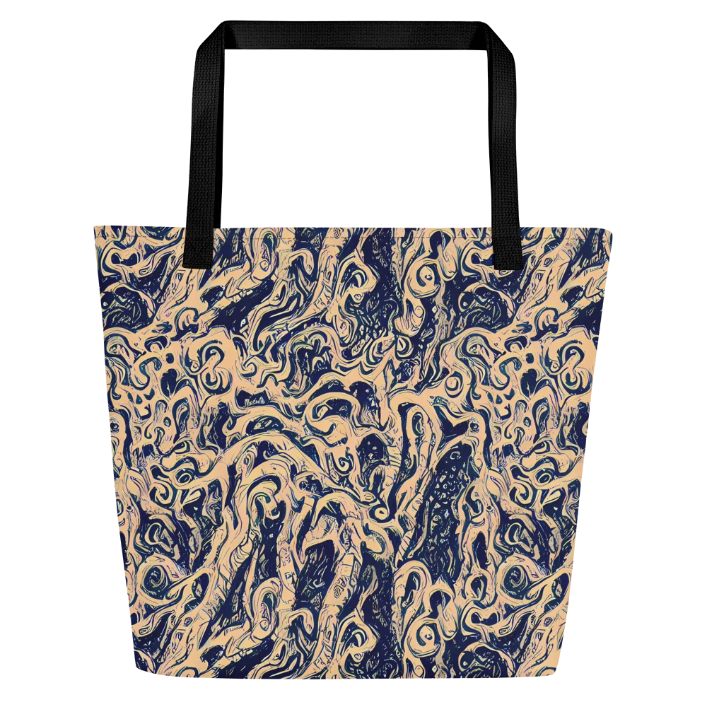 Doré Dreams on Large Tote Bag W/ Pocket — Front