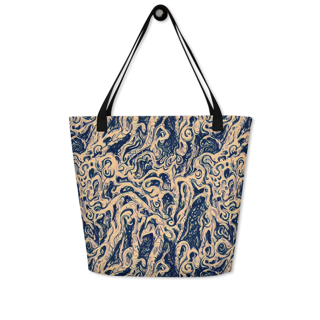 Doré Dreams on Large Tote Bag W/ Pocket — Front