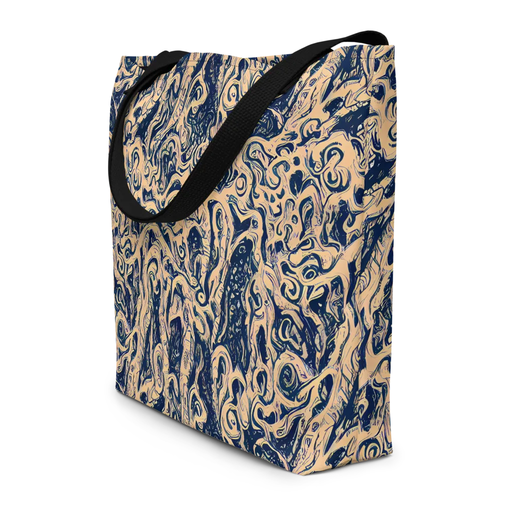 Doré Dreams on Large Tote Bag W/ Pocket — Front