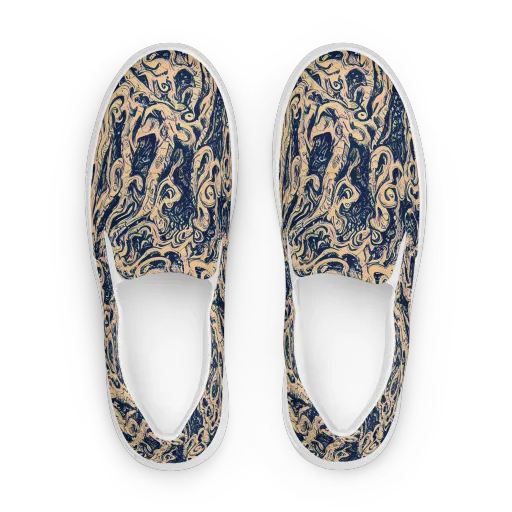 Doré Dreams on a Women's Slip-On Canvas Shoes