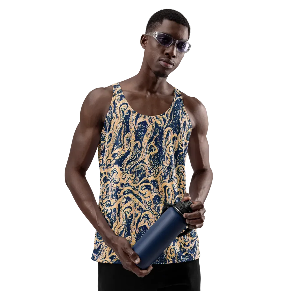 Doré Dreams on Men's Tank Top — Front