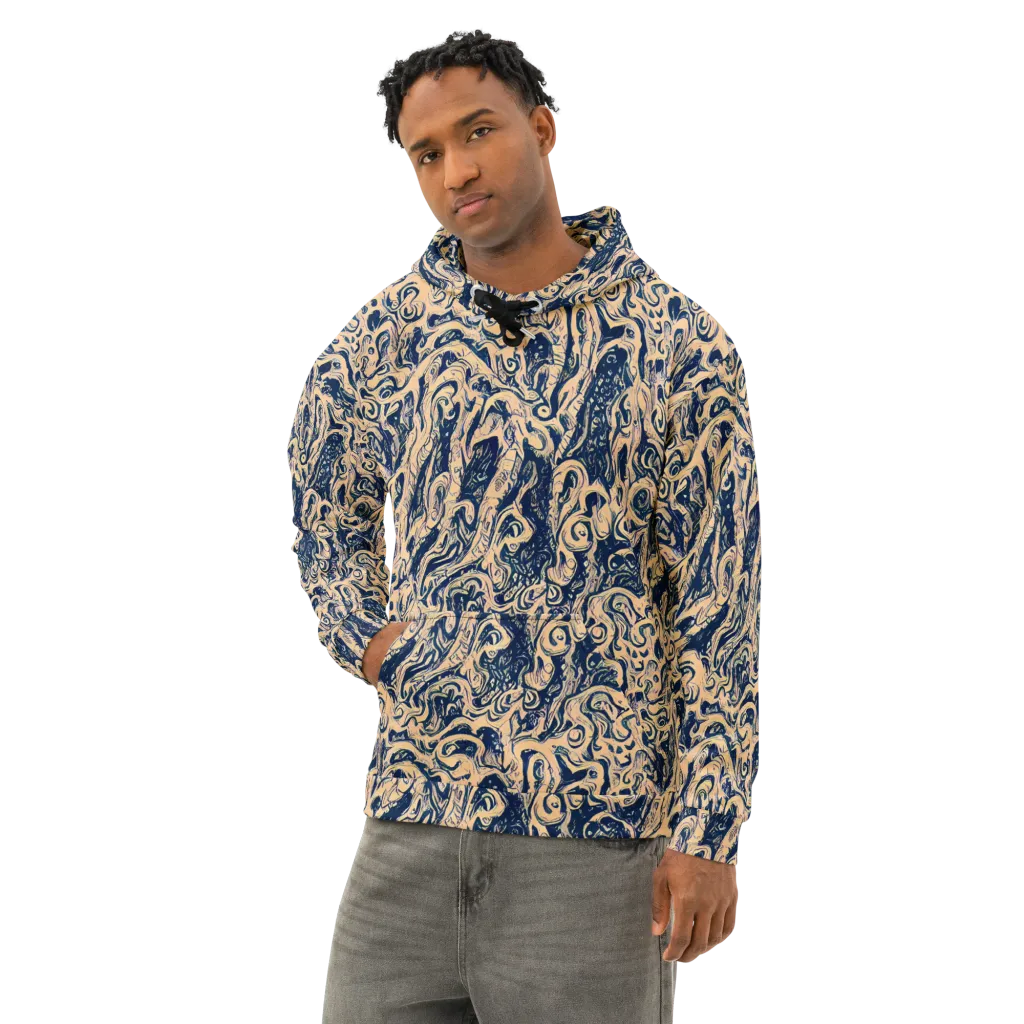 Doré Dreams on Cotton Hoodie — Left Front