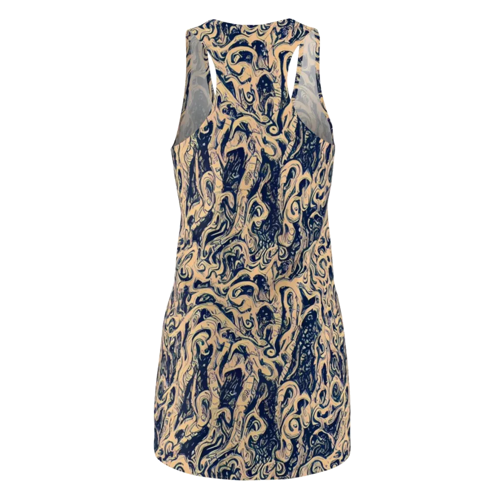 Doré Dreams on Racerback Dress — Back