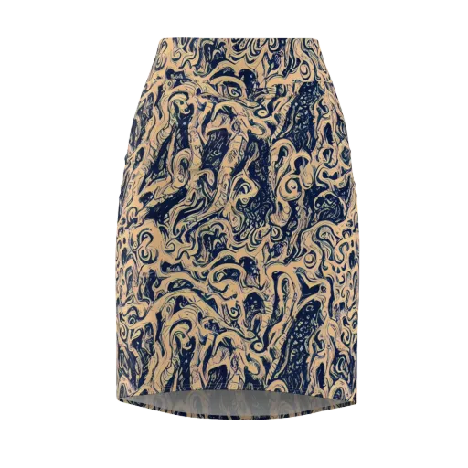 Doré Dreams on a Pencil Skirt