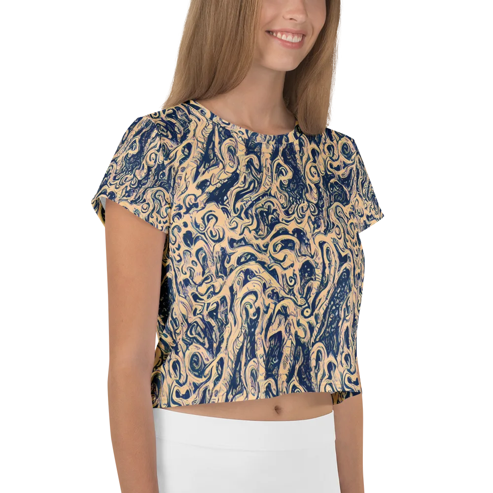 Doré Dreams on Crop Tee — Right