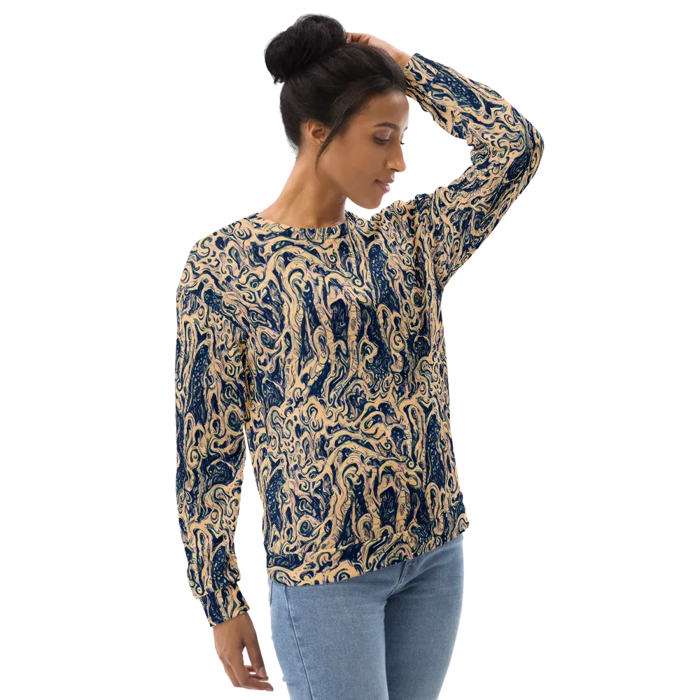 Doré Dreams on Sweatshirt — Right Front