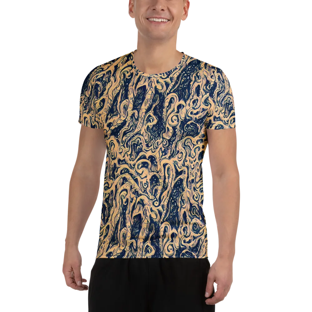Doré Dreams on Men's Athletic T-Shirt — Front