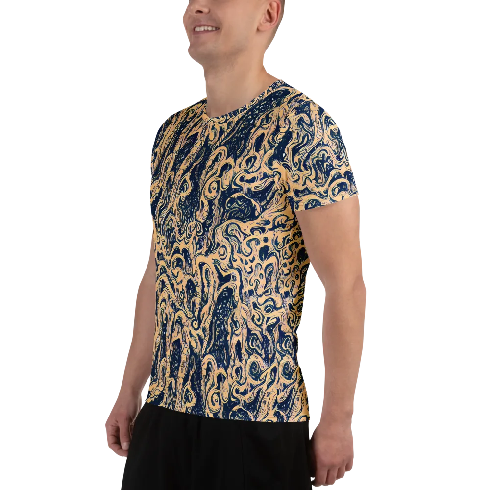 Doré Dreams on Men's Athletic T-Shirt — Left