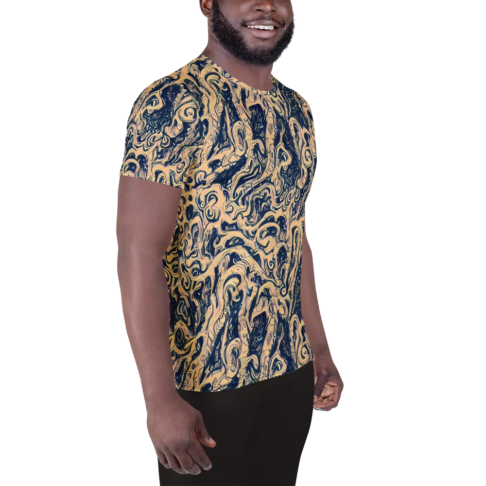 Doré Dreams on Men's Athletic T-Shirt — Right