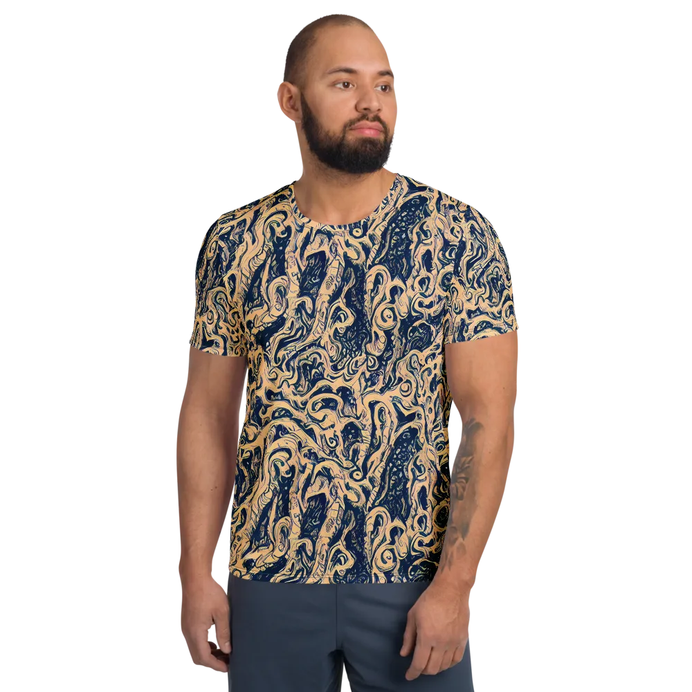 Doré Dreams on Men's Athletic T-Shirt — Front