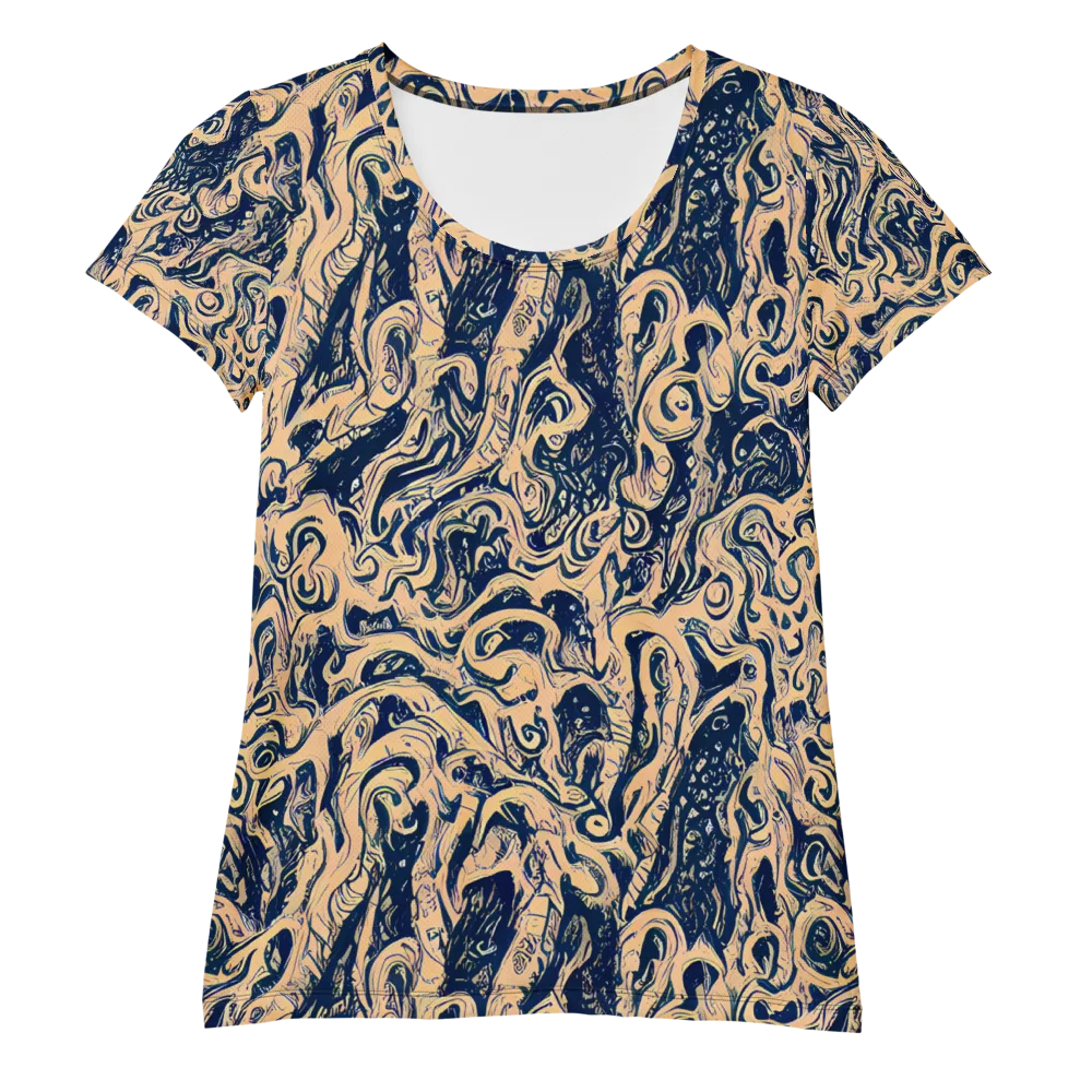 Doré Dreams on Women's Athletic T-Shirt — Front