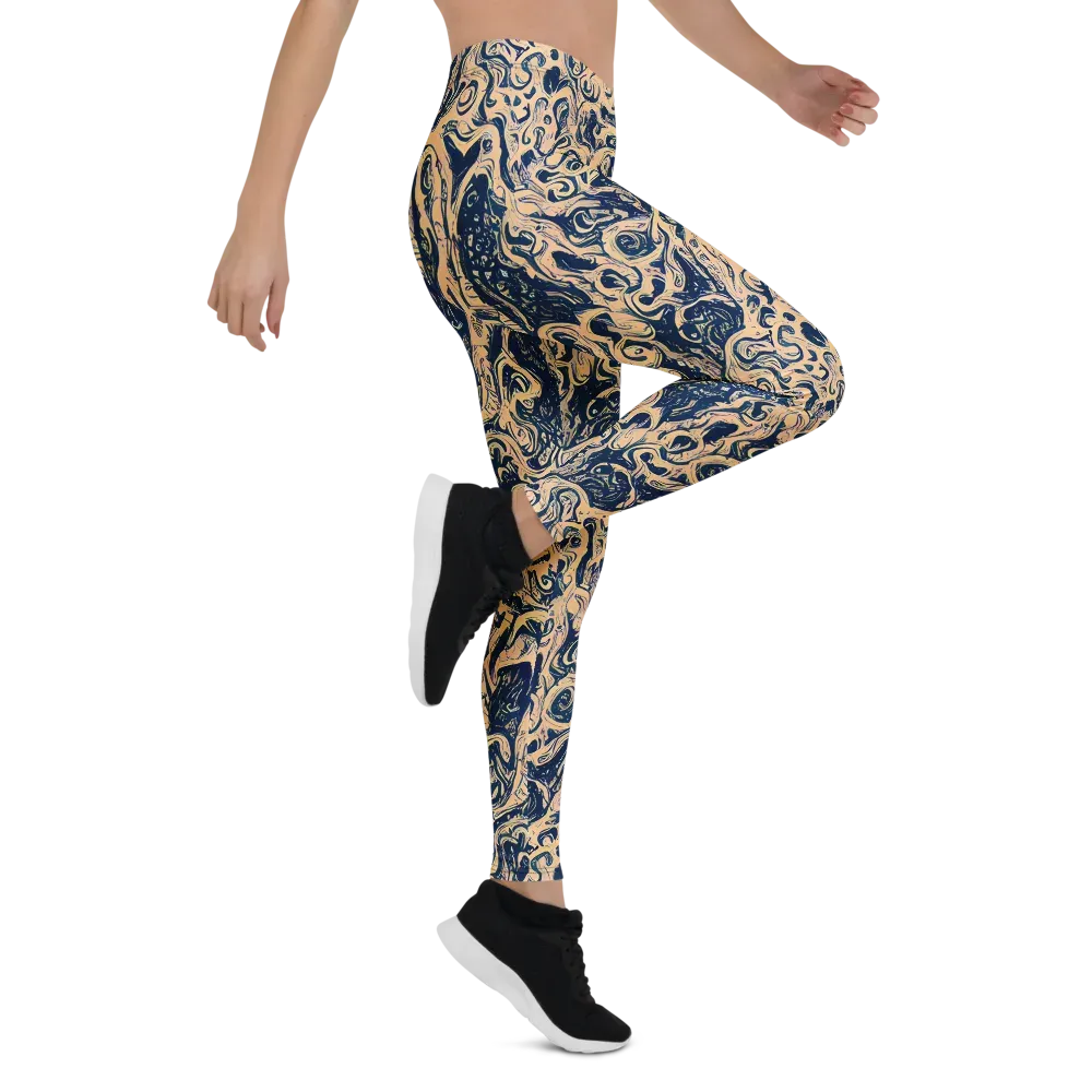 Doré Dreams on Leggings — Right