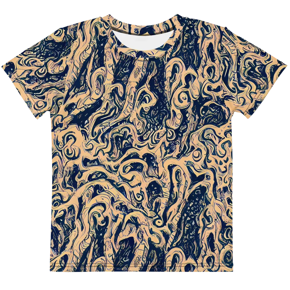 Doré Dreams on Kids Crew Neck T-Shirt — Front