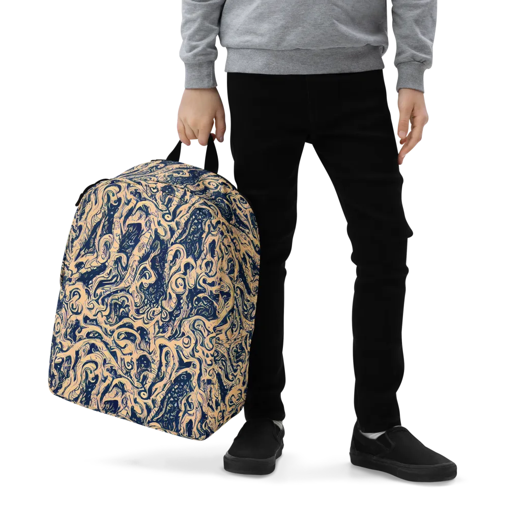 Doré Dreams on Minimalist Backpack — Zoomed-in